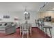 Dining area with table and chairs near kitchen at 9400 Shore Dr. # 818, Myrtle Beach, SC 29572