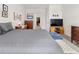 Large bedroom with a king-size bed and walk-in closet at 1262 Witch Hazel Way, Longs, SC 29568