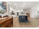 Spacious kitchen with island, double ovens, and ample counter space at 1262 Witch Hazel Way, Longs, SC 29568
