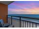 Relaxing balcony view featuring stunning ocean scenery and outdoor seating with ocean access at 1501 S Ocean Blvd. # 1442, Myrtle Beach, SC 29577