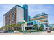 The Landmark Resort, a beautiful building with many balconies at 1501 S Ocean Blvd. # 251, Myrtle Beach, SC 29577