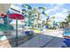 Colorful waterpark featuring winding slides and splash areas, perfect for Gathering fun in the sun at 1501 S Ocean Blvd. # 251, Myrtle Beach, SC 29577