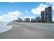 Oceanfront view with sandy beach and high rises at 2406 N Ocean Blvd. # 604, Myrtle Beach, SC 29577