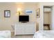 Bedroom with two double beds and a dresser at 2406 N Ocean Blvd. # 604, Myrtle Beach, SC 29577