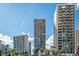 High rise condominium buildings on the oceanfront at 2406 N Ocean Blvd. # 604, Myrtle Beach, SC 29577