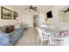 Bright living room featuring comfy sofa and ocean view at 2406 N Ocean Blvd. # 604, Myrtle Beach, SC 29577