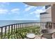 Enjoy the ocean view from this condo's balcony at 2406 N Ocean Blvd. # 604, Myrtle Beach, SC 29577