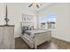 Bright bedroom with a light wood bed frame and window at 319 Botany Bay Pl., Myrtle Beach, SC 29579