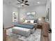 Airy main bedroom with neutral tones, stylish furniture, and a calming atmosphere at 33 Captains Pl, Murrells Inlet, SC 29576