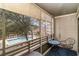 Private screened balcony overlooking the pool at 415 Ocean Creek Dr. # 2280, Myrtle Beach, SC 29572