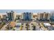 Oceanfront complex, beach views, multiple buildings, parking area at 4619 S Ocean Blvd. # 207, North Myrtle Beach, SC 29582