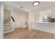 Modern dining area with kitchen and staircase views at 501 44Th Ave. N # D-3, Myrtle Beach, SC 29577