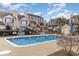 Relaxing community pool area with ample seating for residents at 501 44Th Ave. N # D-3, Myrtle Beach, SC 29577