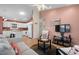 Bright living room with an open floor plan to the kitchen at 6001 - 1563 S Kings Hwy., Myrtle Beach, SC 29575