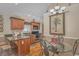 Kitchen features granite countertops, stainless steel appliances, and wood cabinets at 6001-1909 S Kings Hwy., Myrtle Beach, SC 29575