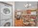 Stackable washer and dryer in a convenient laundry room at 6001-1909 S Kings Hwy., Myrtle Beach, SC 29575