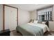 Cozy bedroom with a double bed and closet at 6001-5732 S Kings Hwy., Myrtle Beach, SC 29575