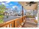 Bright and airy front porch with a view of the neighborhood at 6001-5732 S Kings Hwy., Myrtle Beach, SC 29575