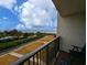 Peaceful balcony with outdoor seating and serene ocean views at 645 Retreat Beach Circle, Pawleys Island, SC 29585