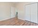 Bedroom featuring hardwood floors and a closet at 817 Payne Ct., Conway, SC 29526