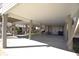 Spacious ground-level covered parking area with convenient access and sturdy support columns at 9620 Windchime Dr., Myrtle Beach, SC 29572
