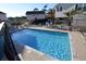 Sparkling community pool with ample seating and lounging areas, perfect for relaxation at 9620 Windchime Dr., Myrtle Beach, SC 29572