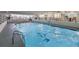 Large indoor pool with plenty of space for swimming at 1210 N Waccamaw Dr. # 702, Murrells Inlet, SC 29576