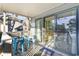 Private deck with seating and sliding glass doors at 211 Baslow Ct. # 2-C, Myrtle Beach, SC 29572