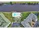 Aerial view of community pool and waterfront property at 2180 Waterview Dr. # 637, North Myrtle Beach, SC 29582