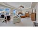 Spacious bedroom with a sitting area and plenty of natural light at 2180 Waterview Dr. # 637, North Myrtle Beach, SC 29582
