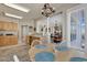 Bright kitchen with a breakfast nook and view into the dining room at 2180 Waterview Dr. # 637, North Myrtle Beach, SC 29582