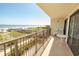 Balcony offering stunning ocean views at 2200 N Ocean Blvd., North Myrtle Beach, SC 29582