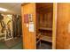 Dry sauna in building fitness center at 2200 N Ocean Blvd., North Myrtle Beach, SC 29582