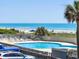 Outdoor community pool and sun deck, offering ocean views at 222 Westleton Dr. # 18-C, Myrtle Beach, SC 29572