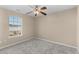 Cozy bedroom with grey carpet and ceiling fan at 248 Hickory Springs Ct., Conway, SC 29527