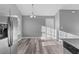 Spacious dining area with hardwood floors and lots of natural light at 248 Hickory Springs Ct., Conway, SC 29527