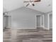 Bright living room with vaulted ceiling and neutral paint at 248 Hickory Springs Ct., Conway, SC 29527