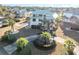 Luxury waterfront home with circular driveway and lush landscaping at 47 Isle Of Palms Dr., Murrells Inlet, SC 29576