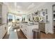 Modern kitchen with island, stainless steel appliances and ample counter space at 47 Isle Of Palms Dr., Murrells Inlet, SC 29576