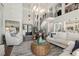 Spacious living room with high ceilings, comfortable seating and large windows at 47 Isle Of Palms Dr., Murrells Inlet, SC 29576
