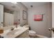 Bathroom with a toilet and vanity at 517 S Ocean Blvd. # 105, North Myrtle Beach, SC 29582