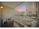Private balcony offering city and partial ocean views at 5709 N Ocean Blvd. N # 202, North Myrtle Beach, SC 29582