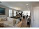 Open living area with adjacent kitchen and dining area at 600 48Th Ave. S # 403, North Myrtle Beach, SC 29582