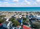 Aerial view showcasing the house's location near the beach and RV park at 6001 South Kings Hwy., Myrtle Beach, SC 29575