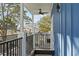 Elevated deck offers shaded seating area at 6001 South Kings Hwy., Myrtle Beach, SC 29575
