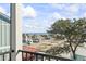 Partial ocean view from a deck with seating at 6001 South Kings Hwy., Myrtle Beach, SC 29575