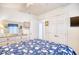 Charming bedroom with white dresser, nautical decor, and bright natural light at 6001-Z16 S Kings Hwy., Myrtle Beach, SC 29575