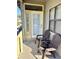 Private balcony with chairs, offering a relaxing outdoor space at 9502 Knights Ct., Myrtle Beach, SC 29572