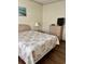 Bedroom with double bed, dresser, and a flat-screen TV at 9502 Knights Ct., Myrtle Beach, SC 29572