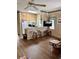 Bright kitchen features wood cabinets, modern appliances, and a breakfast bar at 9502 Knights Ct., Myrtle Beach, SC 29572